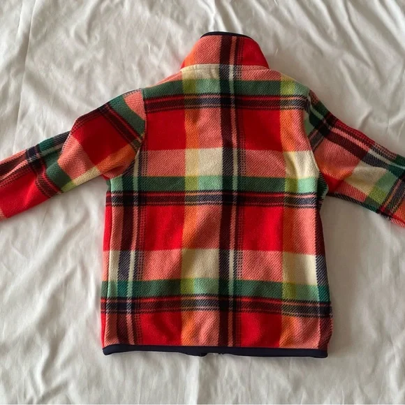 UNIQLO Kids Long-Sleeved Checkered Jacket, Sz 3-4 - Picture 2 of 6